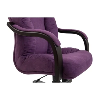 Офісне крісло керівника Richman Buford Wood Lux Misty Violet M2 Anyfix Фіолетовий