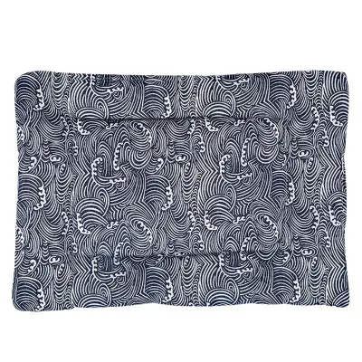 Лежак для котов и собак Taotaopets 563301 Waves S Синий (10338-62462)