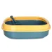 Туалет лоток для кошек с лопаткой Taotaopets 225501 46*38*13 см Индиго (11051-62351)