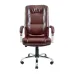 Офисное кресло руководителя Richman Alberto VIP Хром M1 Tilt Натуральная Кожа Lux Италия Madras Коричневый Офисное кресло руководителя Richman Alberto VIP Хром M1 Tilt Натуральная Кожа Lux Италия Madras Коричневый