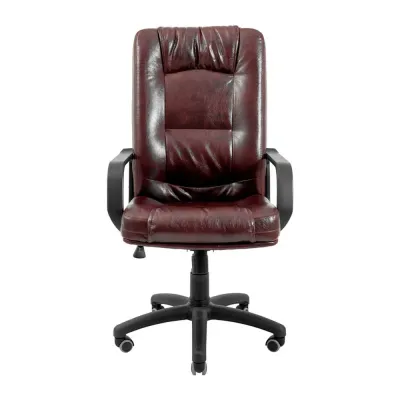 Офісне крісло керівника Richman Alberto VIP M3 MultiBlock Натуральна Шкіра Lux Італія Madras Коричневий