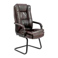 Офисное кресло руководителя Richman California VIP CF Rich Натуральная Кожа Lux Италия Madras Коричневый