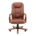 Офисное кресло руководителя Richman Seville VIP Wood M1 Tilt Натуральная Кожа Lux Италия Коричневый Офисное кресло руководителя Richman Seville VIP Wood M1 Tilt Натуральная Кожа Lux Италия Коричневый