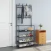 Напольная вешалка-стойка для одежды RIAS New Simple Floor Clothes Rack 151x60x30см Black Напольная вешалка-стойка для одежды RIAS New Simple Floor Clothes Rack 151x60x30см Black