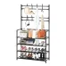 Напольная вешалка-стойка для одежды RIAS New Simple Floor Clothes Rack 151x60x30см Black