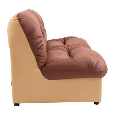 Диван Richman Vizyt Двойка 87 x 150 x 85H см Натуральная Кожа Lux Италия Бежево-коричневый Диван Richman Vizyt Двойка 87 x 150 x 85H см Натуральная Кожа Lux Италия Бежево-коричневый