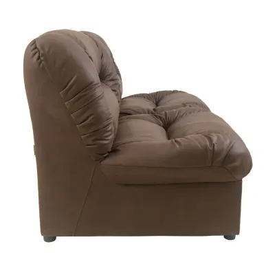 Диван Richman Vizyt Двійка 87 x 150 x 85H см Натуральна Шкіра Lux Італія Коричневий