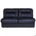 Диван Richman Vizyt Двойка 87 x 150 x 85H см Натуральная Кожа Lux Италия Черный