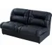 Диван Richman Vizyt Двойка 87 x 150 x 85H см Натуральная Кожа Lux Италия Черный