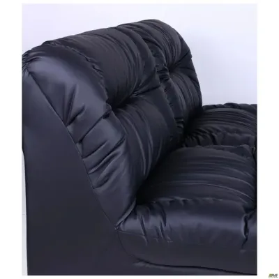 Диван Richman Vizyt Двойка 87 x 150 x 85H см Натуральная Кожа Lux Италия Черный