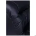 Диван Richman Vizyt Двойка 87 x 150 x 85H см Натуральная Кожа Lux Италия Черный