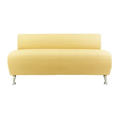 Диван Richman Florida Двійка 78 x 150 x 68H см Натуральна Шкіра Lux Італія Біжевий