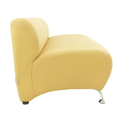 Диван Richman Florida Двійка 78 x 150 x 68H см Натуральна Шкіра Lux Італія Біжевий