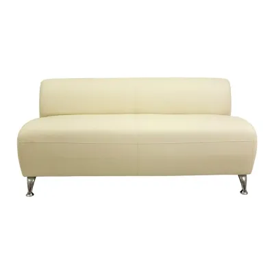 Диван Richman Florida Двойка 78 x 150 x 68H см Натуральная Кожа Lux Италия Белый
