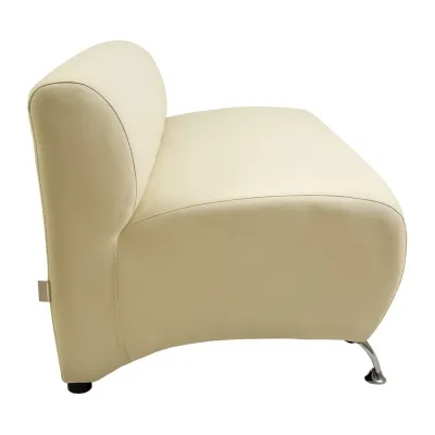 Диван Richman Florida Двойка 78 x 150 x 68H см Натуральная Кожа Lux Италия Белый