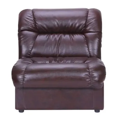 Крісло Richman Vizyt 87 x 75 x 85H см Натуральна Шкіра Lux Коричневий