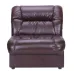 Крісло Richman Vizyt 87 x 75 x 85H см Натуральна Шкіра Lux Коричневий