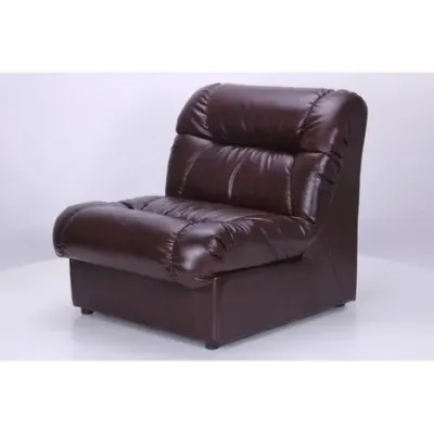 Крісло Richman Vizyt 87 x 75 x 85H см Натуральна Шкіра Lux Коричневий