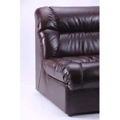 Крісло Richman Vizyt 87 x 75 x 85H см Натуральна Шкіра Lux Коричневий