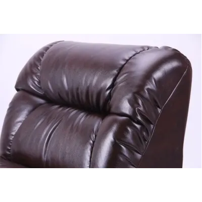 Крісло Richman Vizyt 87 x 75 x 85H см Натуральна Шкіра Lux Коричневий