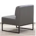 Крісло Richman Lounge со спинкой 77*77*83H Сірий Крісло Richman Lounge со спинкой 77*77*83H Сірий
