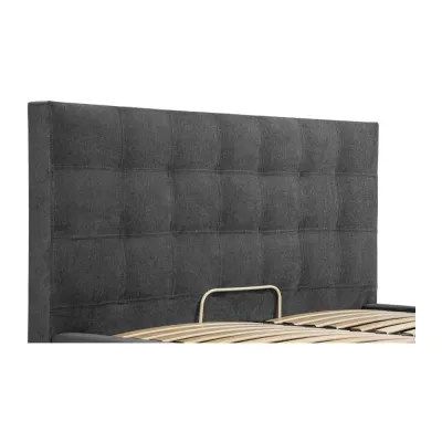 Ліжко Richman Двоспальне Американка Chester Comfort 160 x 200 см Alyaska 10 Темно-сірий
