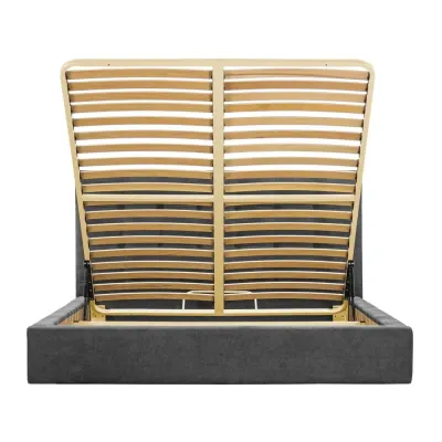 Ліжко Richman Двоспальне Американка Chester Comfort 160 x 200 см Alyaska 10 Темно-сірий