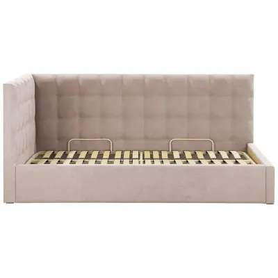 Кровать Richman Chester Standart с боковой спинкой 120 x 200 см Rosto 13 Мокко