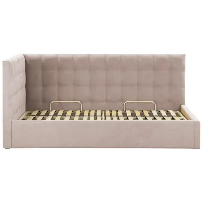 Кровать Richman Chester с боковой спинкой Comfort 90 x 200 см Rosto 13 Мокко Кровать Richman Chester с боковой спинкой Comfort 90 x 200 см Rosto 13 Мокко