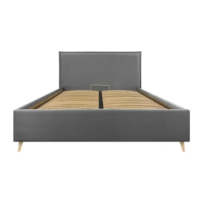 Кровать Richman Andrea VIP Wood На ножках 120 x 190 см Simple Серый Кровать Richman Andrea VIP Wood На ножках 120 x 190 см Simple Серый