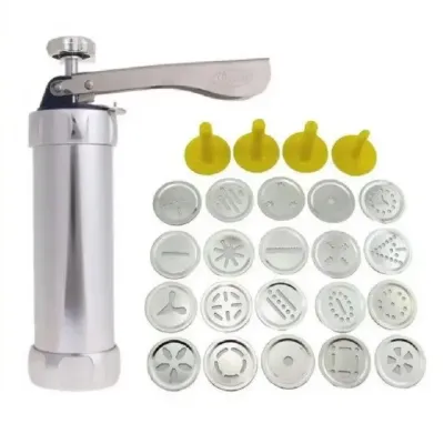 Кондитерский шприц RIAS Biscuits Cookie Press 20 насадок (3_03025)