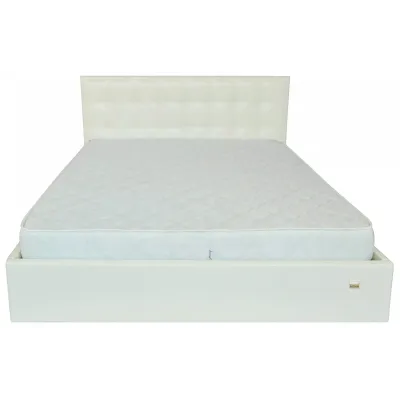 Ліжко двоспальне Richman Chester New Comfort 160 х 200 см Лаки White Білий