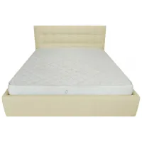 Кровать Richman Chester New Comfort 140 х 190 см Fly 2207 A1 Бежевый