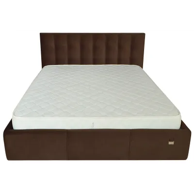 Кровать Richman Chester New VIP 140 х 200 см Missoni 011 Темно-коричневый