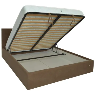 Кровать Двуспальная Richman Chester New VIP 160 х 190 см Мисти Brown Коричневый