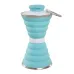 Складная силиконовая бутылка RIAS Folding Travel Water Cup 0.5L Blue (3_03052)