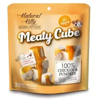 Лакомство для кошек и собак Natural Kitty Original Series Pettric Курица-гриль в тыквенном соусе 60 г