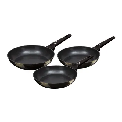 Набор сковородок из 3 предметов Berlinger Haus Primal Gloss Collection (BH-6072)