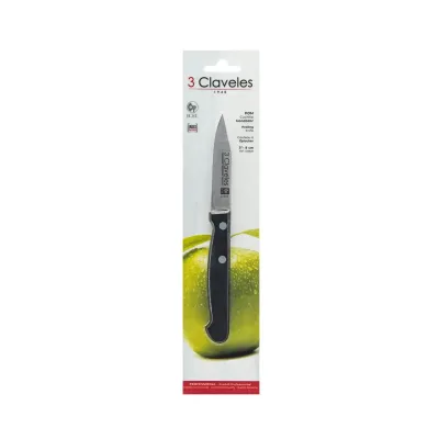 Ніж для чищення овочів 80 мм 3 Claveles Pom (00905)