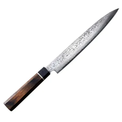 Нож Янагиба 210 мм Suncraft Senzo Black (BD-07)