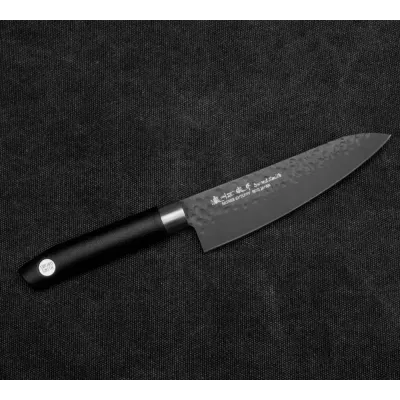 Кухонний універсальний ніж 135 мм Satake Swordsmith Black (805-711)
