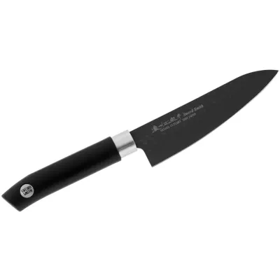 Кухонний універсальний ніж 135 мм Satake Swordsmith Black (805-711)