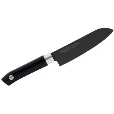 Кухонний ніж Сантоку 150 мм Satake Swordsmith Black (805-728)