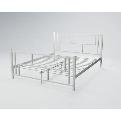 Ліжко двоспальне BNB AmisDesign 160x190 білий