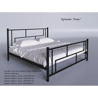 Кровать двухспальная BNB AmisDesign 120х190 черный