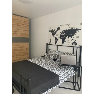 Ліжко двоспальне BNB AmisDesign 140x200 чорний Ліжко двоспальне BNB AmisDesign 140x200 чорний