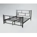 Ліжко двоспальне BNB AmisDesign 140x200 чорний