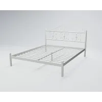 Ліжко двоспальне BNB BegoniyaDesign 180x200 білий Ліжко двоспальне BNB BegoniyaDesign 180x200 білий