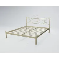 Ліжко двоспальне BNB BegoniyaDesign 120x200 бежевий Ліжко двоспальне BNB BegoniyaDesign 120x200 бежевий