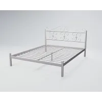 Ліжко двоспальне BNB BegoniyaDesign 180x200 світло-сірий Ліжко двоспальне BNB BegoniyaDesign 180x200 світло-сірий